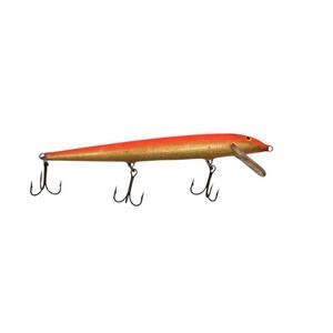 RAPALA 18 GFR Magnum Gold Fluorescent Red Floating Fishing Lure 7"